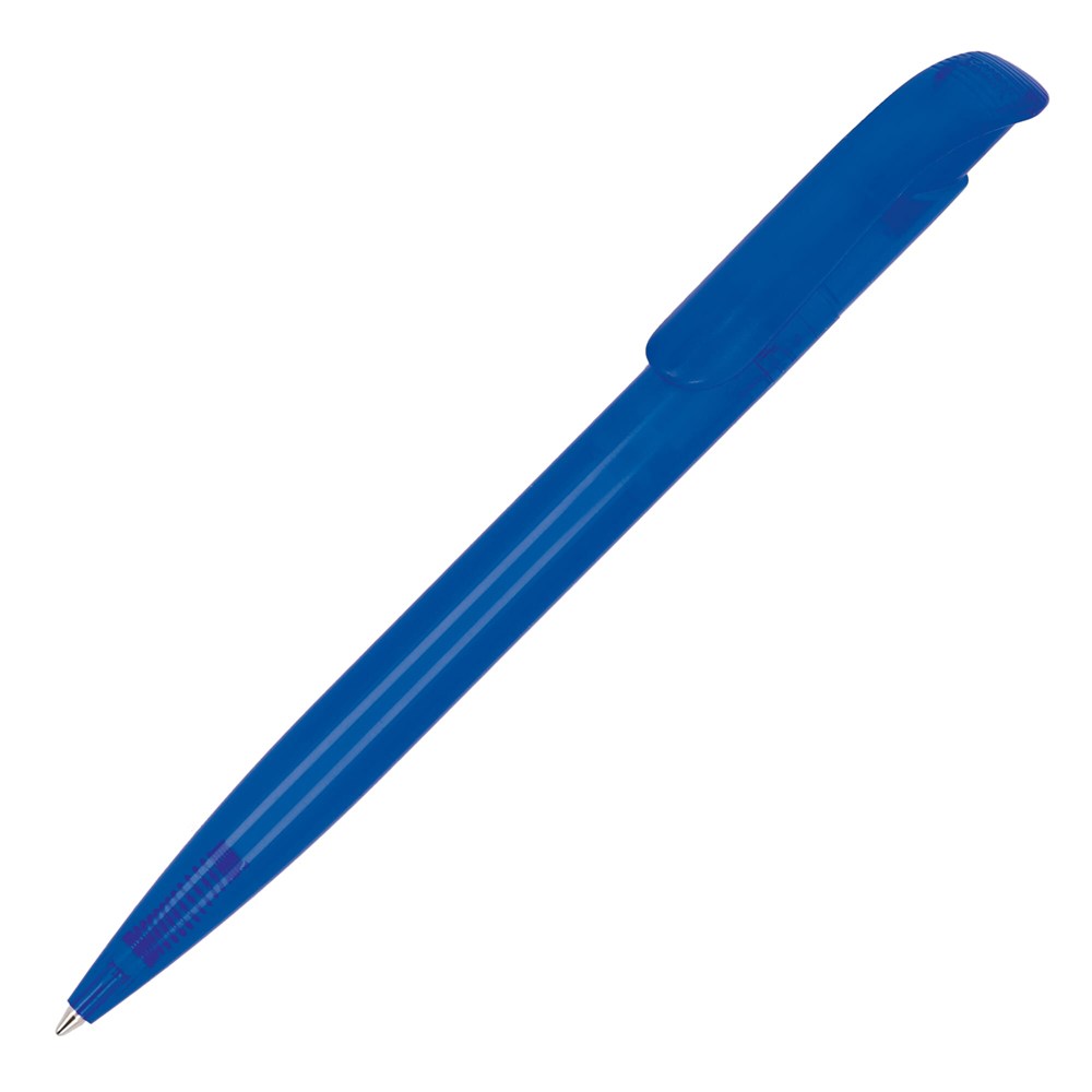 Balpen Atlas transparant - Transparant Blauw