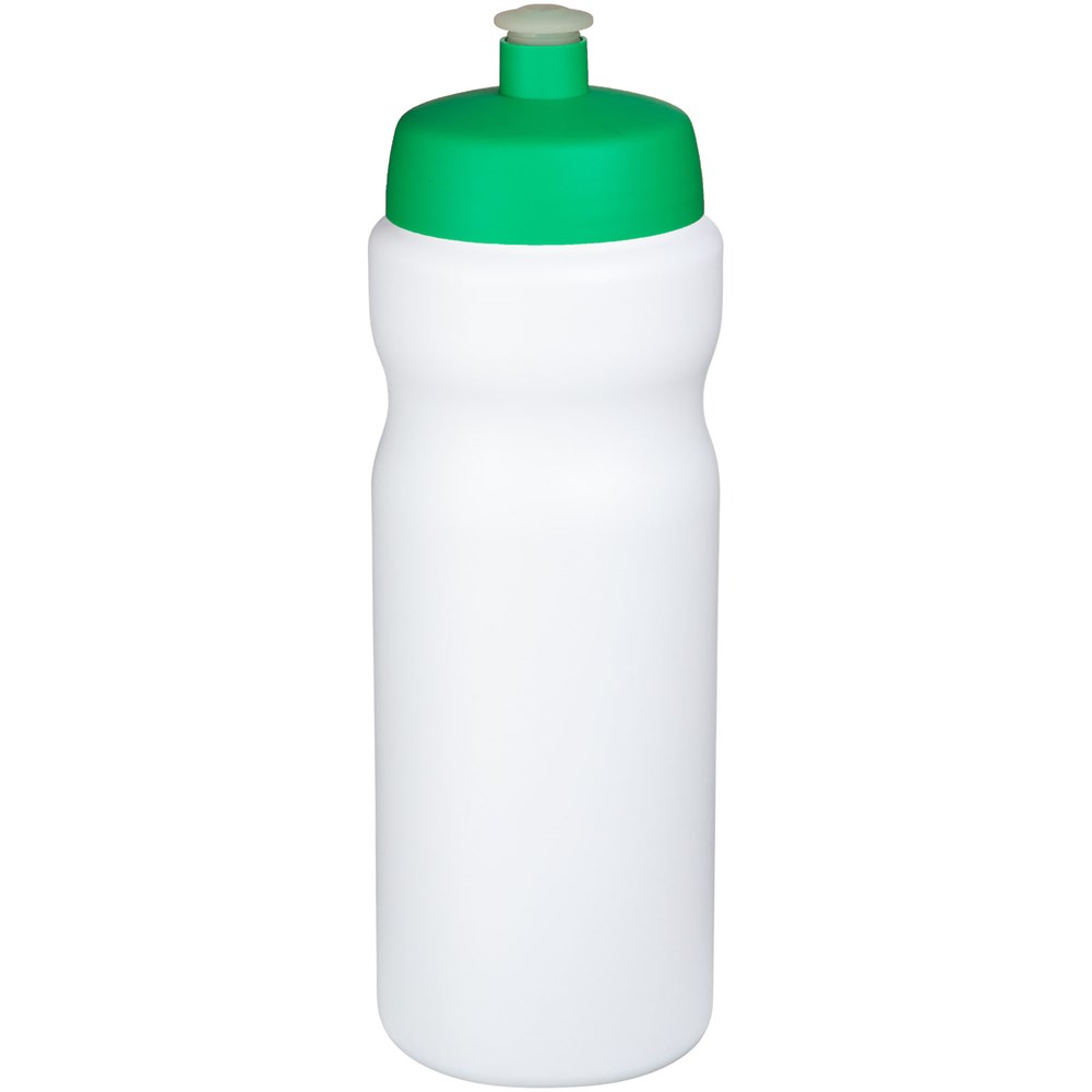 Baseline® Plus 650 ml sportfles - Wit, Groen