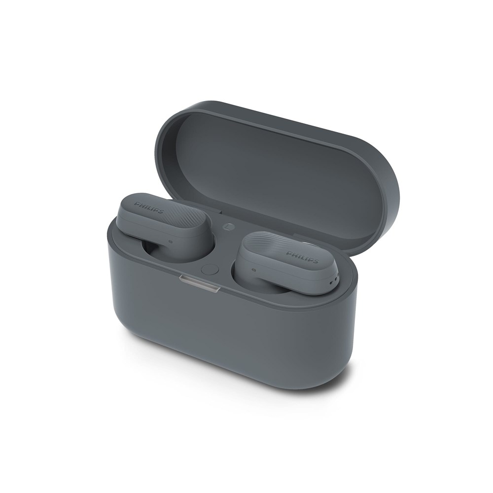 TAT3509| Philips TWS earphones with Noise Canceling Pro met tot 24 uur speeltijd - Donker grijs