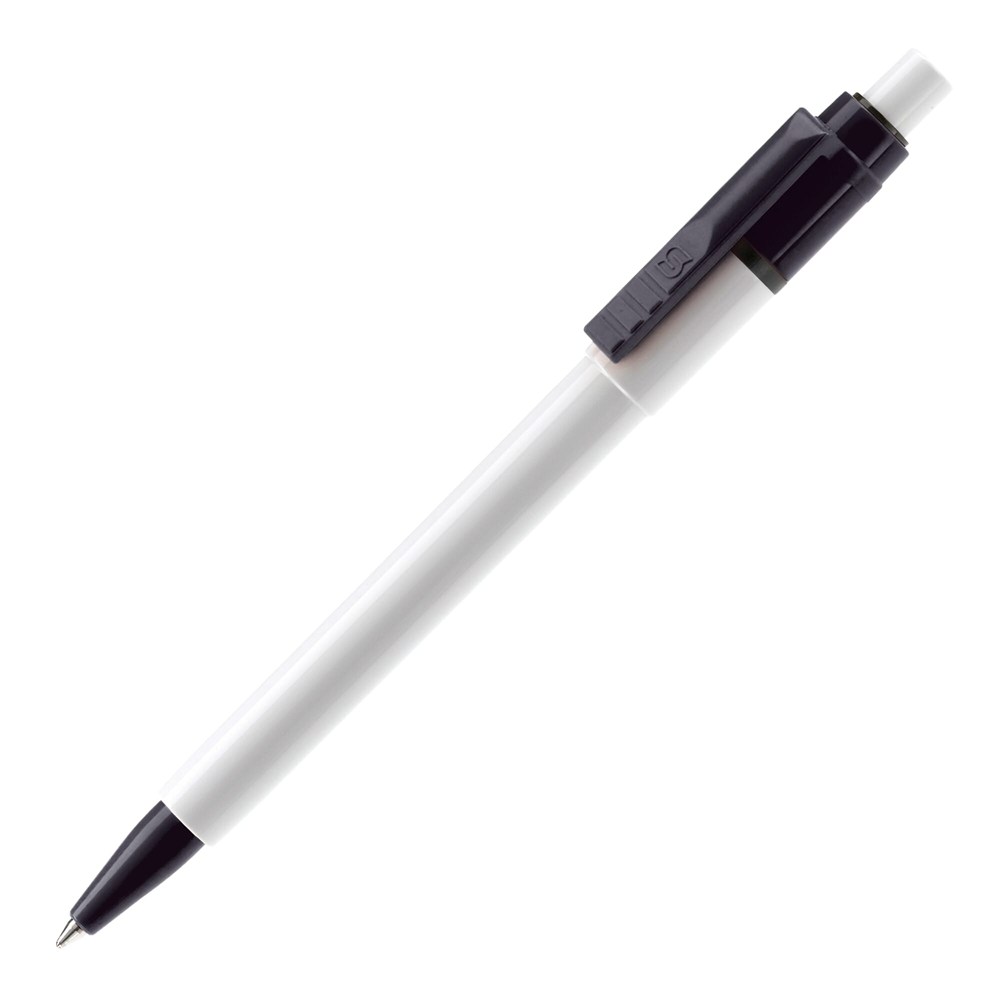 Balpen Baron Colour hardcolour - Wit / Zwart