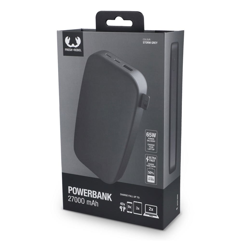 2PB27100 I Fresh 'n Rebel Powerbank 27000mAh 65W
