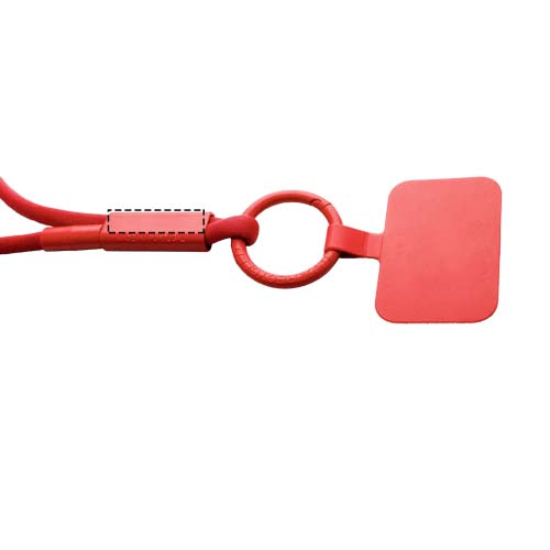 Tubyard lanyard telefoonhouder met gerecyclede plastic buis