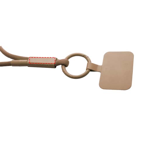 Tubyard lanyard telefoonhouder met gerecyclede plastic buis