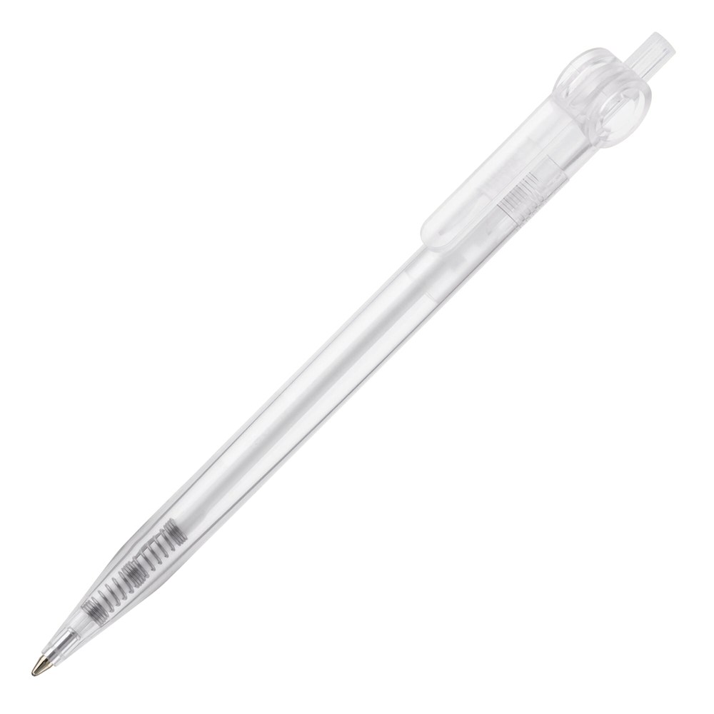 Balpen Futurepoint transparant - Transparant wit