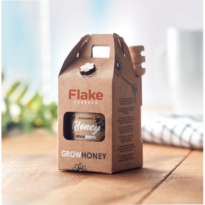 DAUBER - Wilde bloemenhoning pot set