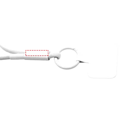 Tubyard lanyard telefoonhouder met gerecyclede plastic buis