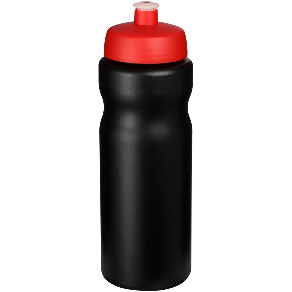 Baseline® Plus 650 ml sportfles - Zwart, Rood