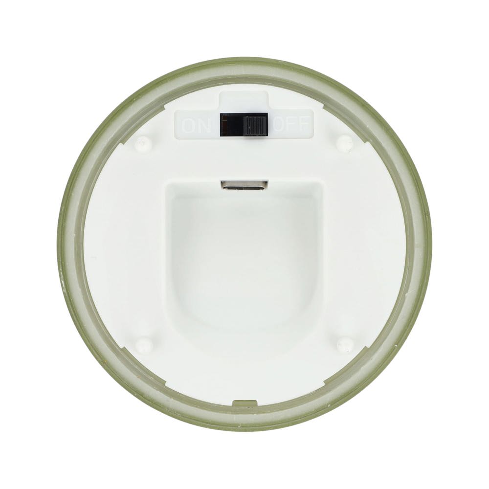 Nyelle oplaadbare LED Wax kaars in glas
