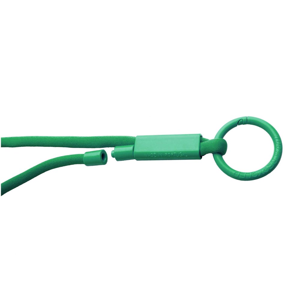 Tubyard lanyard met gerecycleerde plastic buis