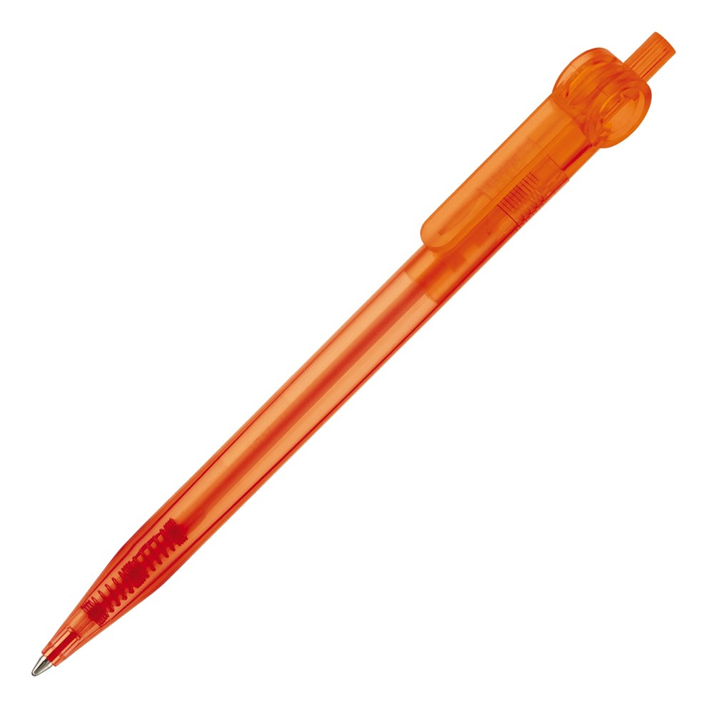 Balpen Futurepoint transparant - Transparant oranje