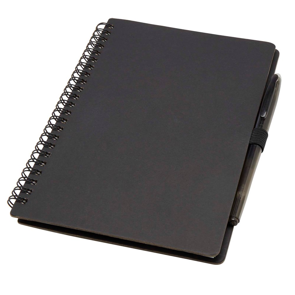Slate herbruikbaar A5 notitieboek met harde kaft en pennen set (zwarte inkt)