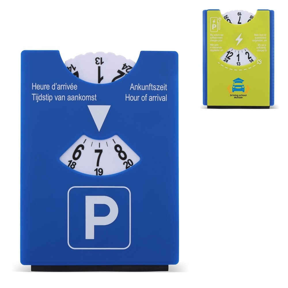 Parkeerschijf ijskrabber "Electric"