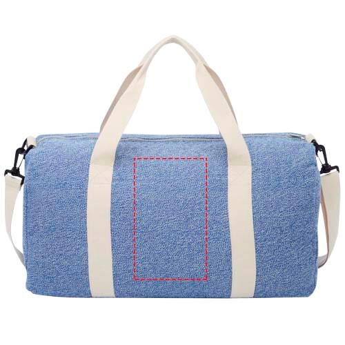 Pheebs 450 g/m² duffel bag van gerecycled katoen en polyester 24L