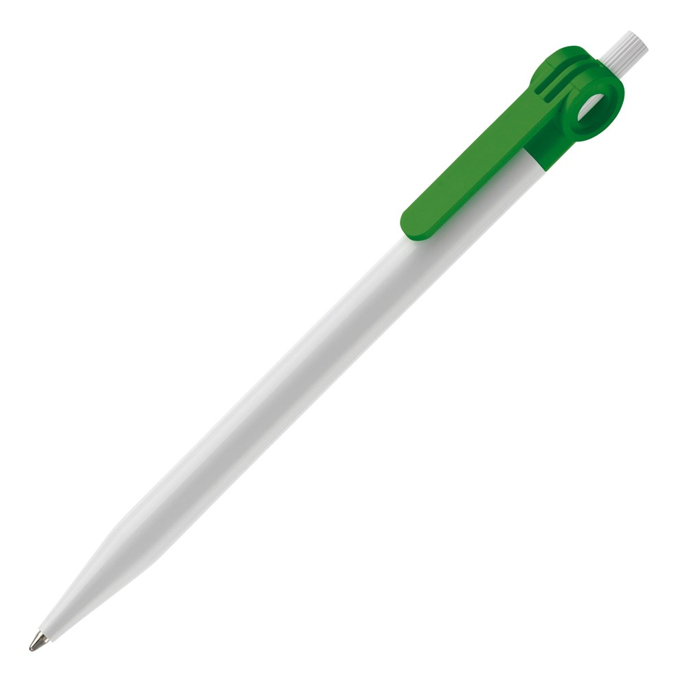 Balpen Futurepoint hardcolour - Wit / Groen