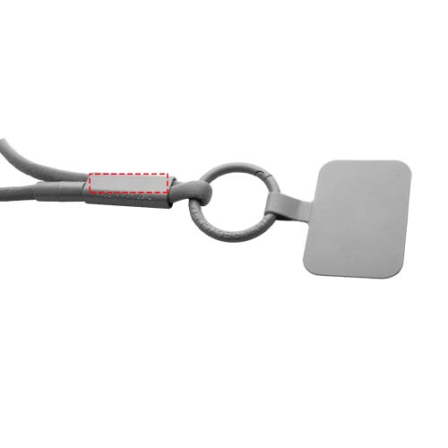 Tubyard lanyard telefoonhouder met gerecyclede plastic buis