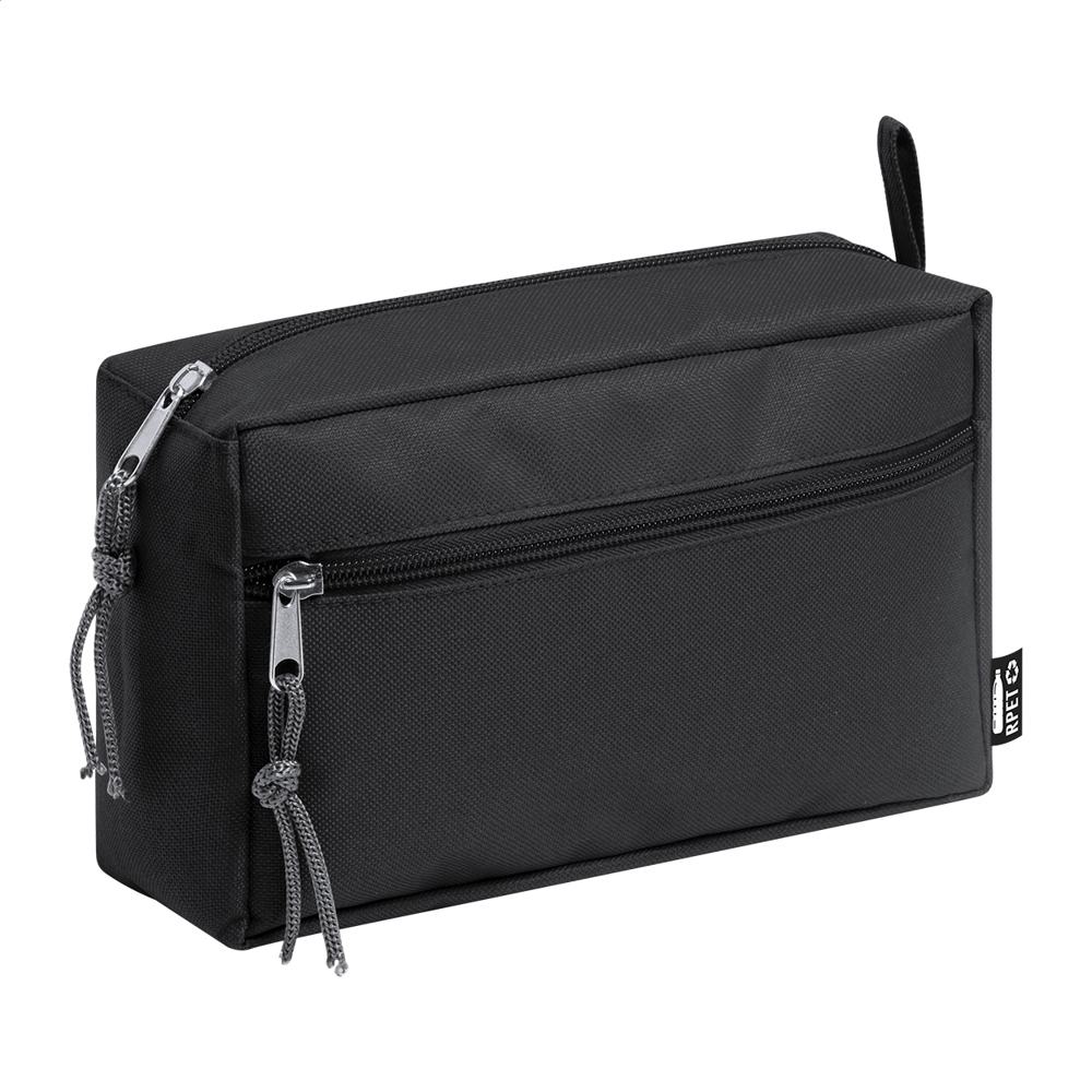Cosmax - RPET-make-up tas - Zwart