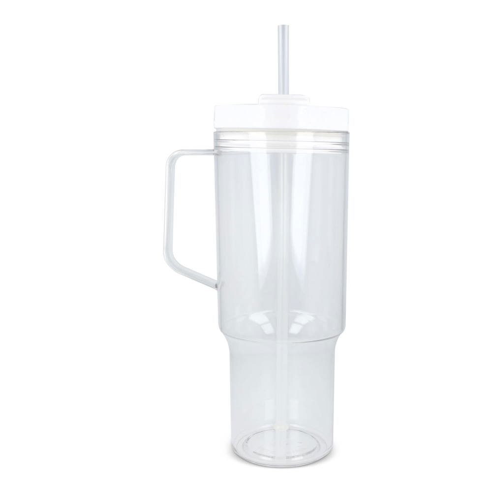 Miami beker met handvat Transparant 1.2 L R-PET