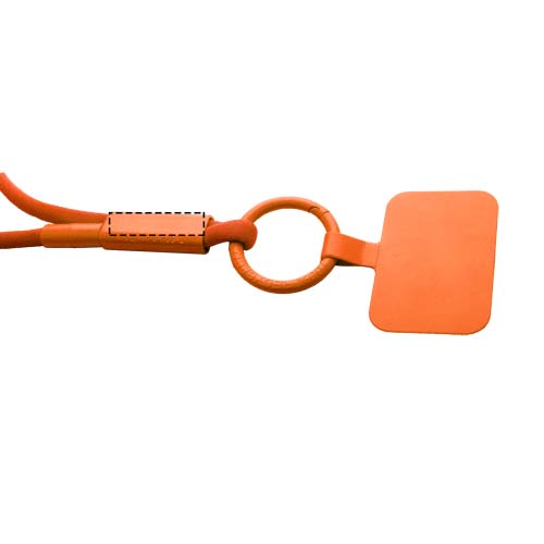 Tubyard lanyard telefoonhouder met gerecyclede plastic buis