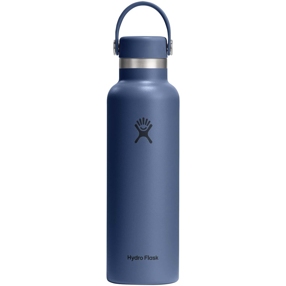 Hydro Flask Standard Mouth 621 ml geïsoleerde roestvrijstalen waterfles met rietje-dop