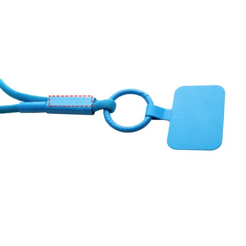 Tubyard lanyard telefoonhouder met gerecyclede plastic buis