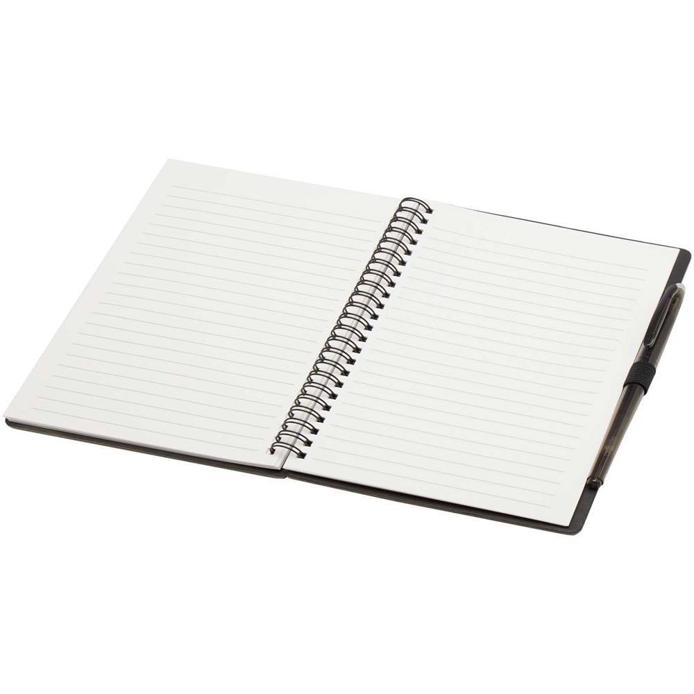 Slate herbruikbaar A5 notitieboek met harde kaft en pennen set (zwarte inkt)