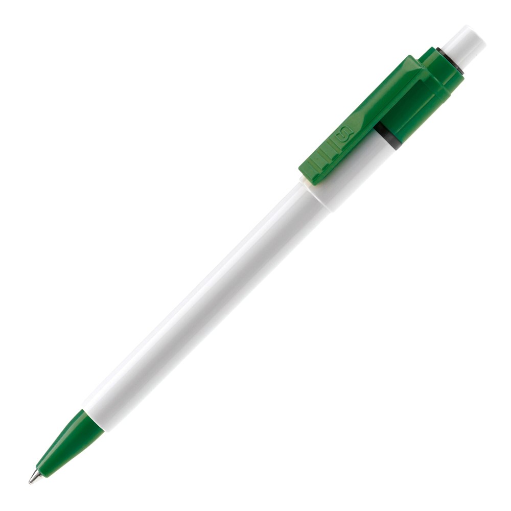 Balpen Baron Colour hardcolour - Wit / Groen