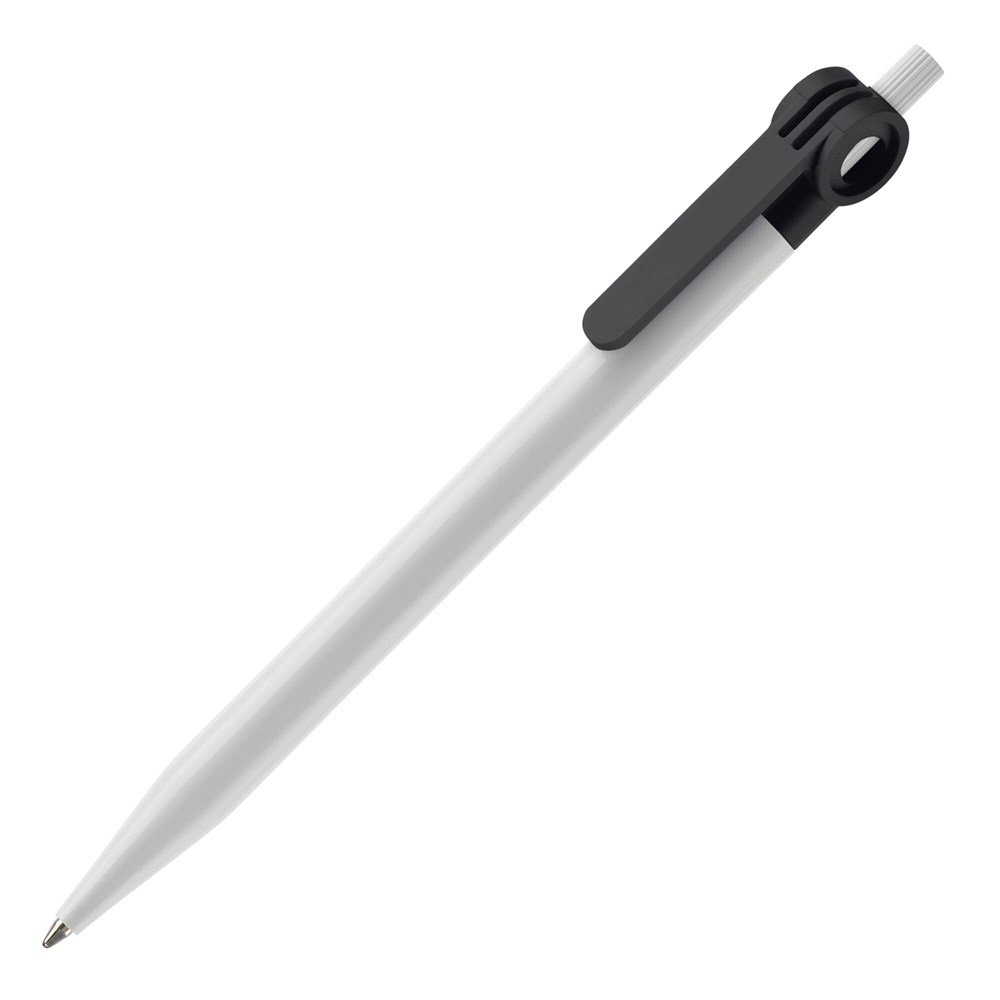 Balpen Futurepoint hardcolour - Wit / Zwart