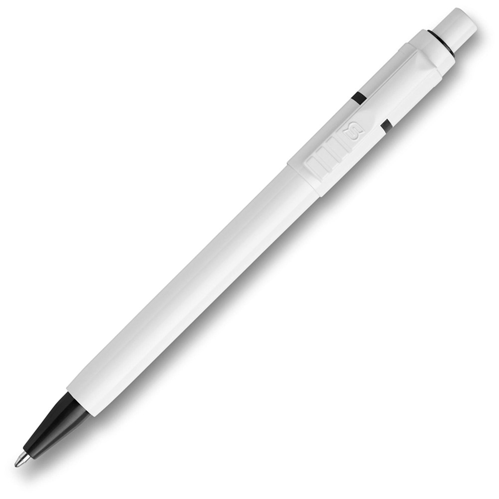 Balpen Baron hardcolour - Wit / Zwart
