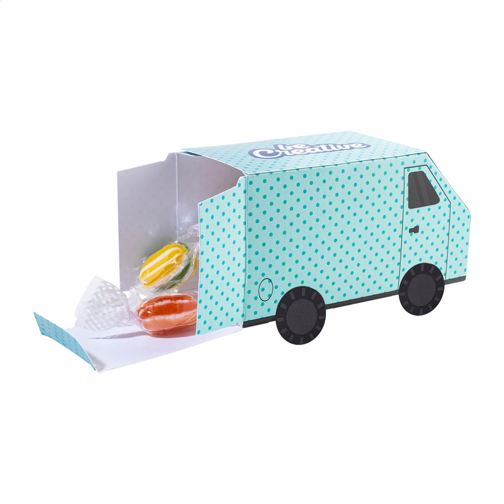 CreaCandy Truck - custon made snoep dispenser