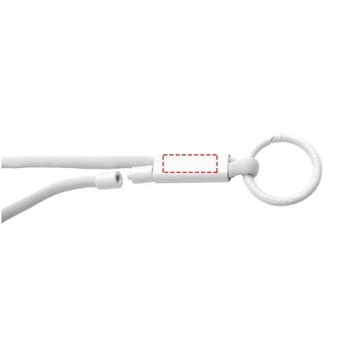 Tubyard lanyard met gerecycleerde plastic buis