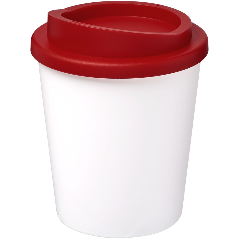 Americano® espresso 250 ml geïsoleerde beker - Wit, Rood