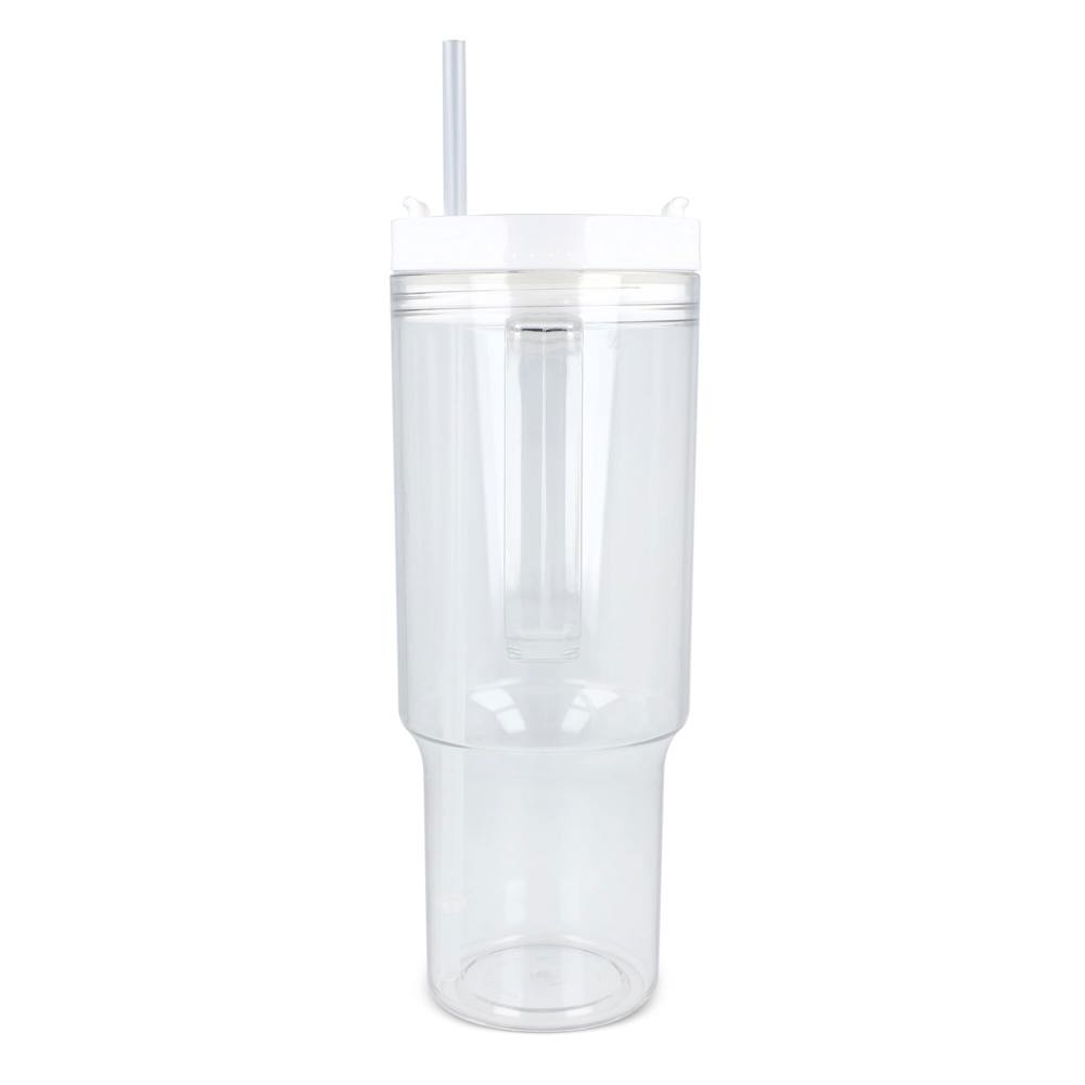 Miami beker met handvat Transparant 1.2 L R-PET