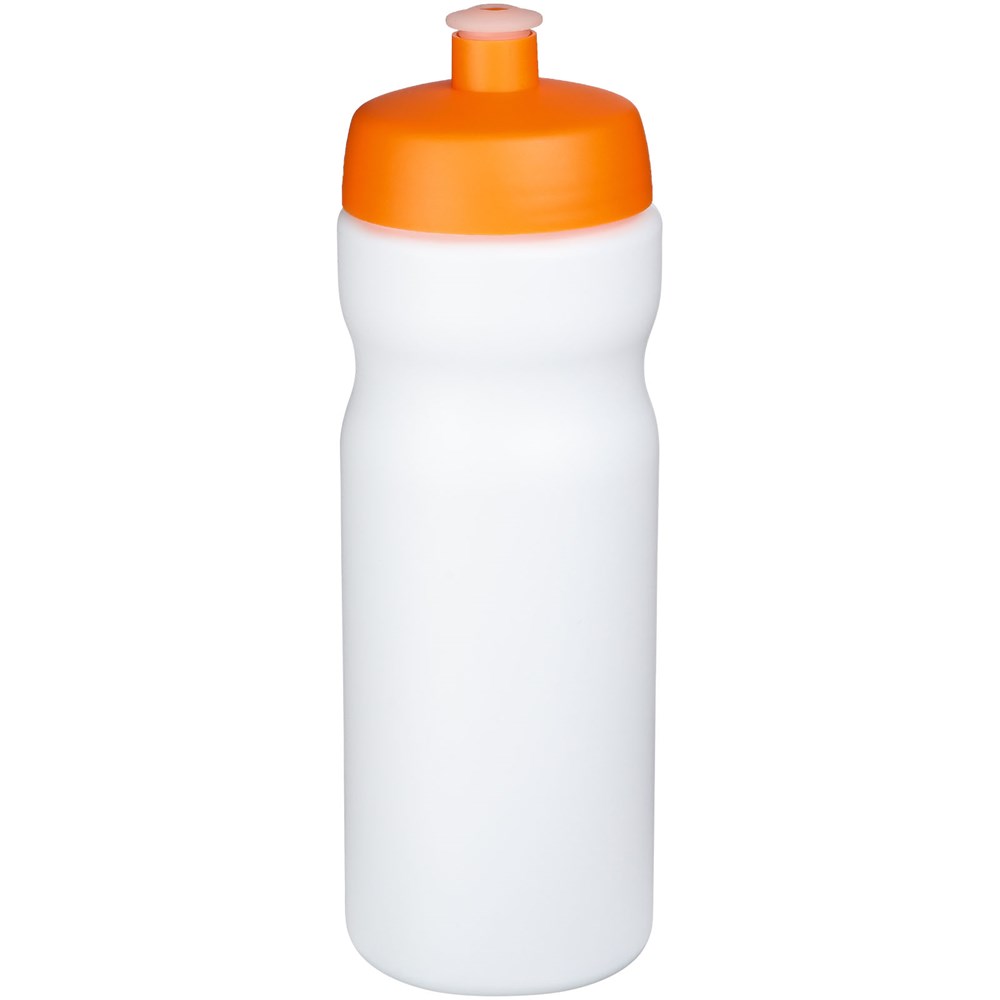Baseline® Plus 650 ml sportfles - Wit, Oranje