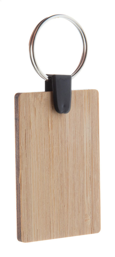 Bambry - bamboo sleutelhanger - natuurlijk