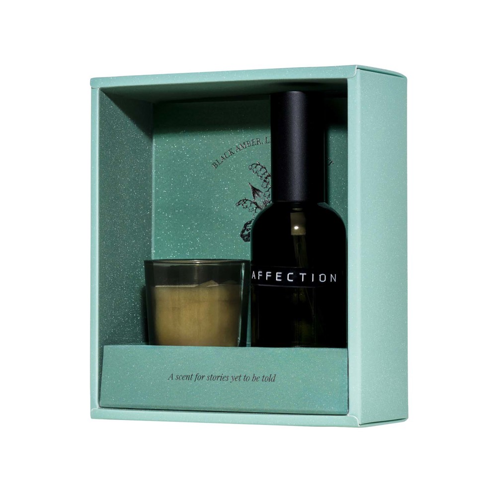 Wellmark cadeauset met 100 ml kamerspray en een 70 ml Tender Affection-kaars