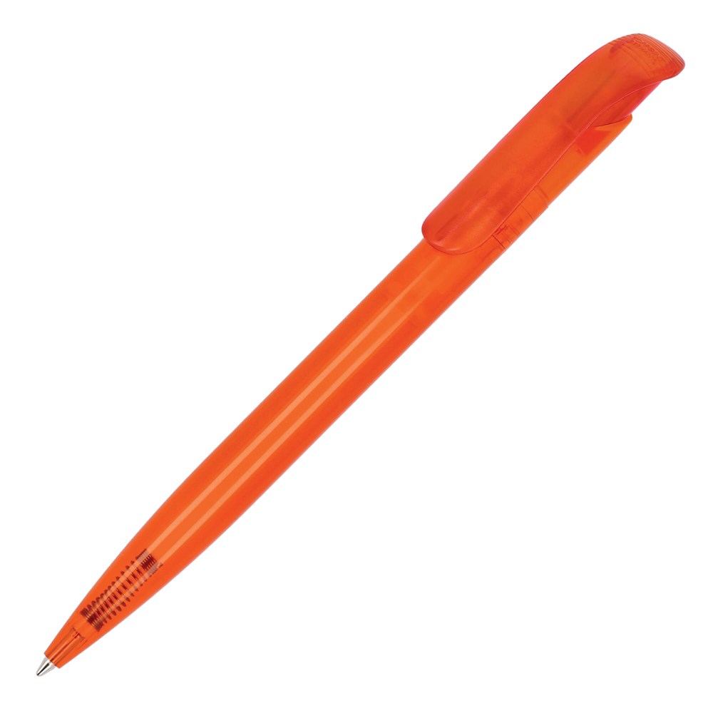 Balpen Atlas transparant - Transparant oranje