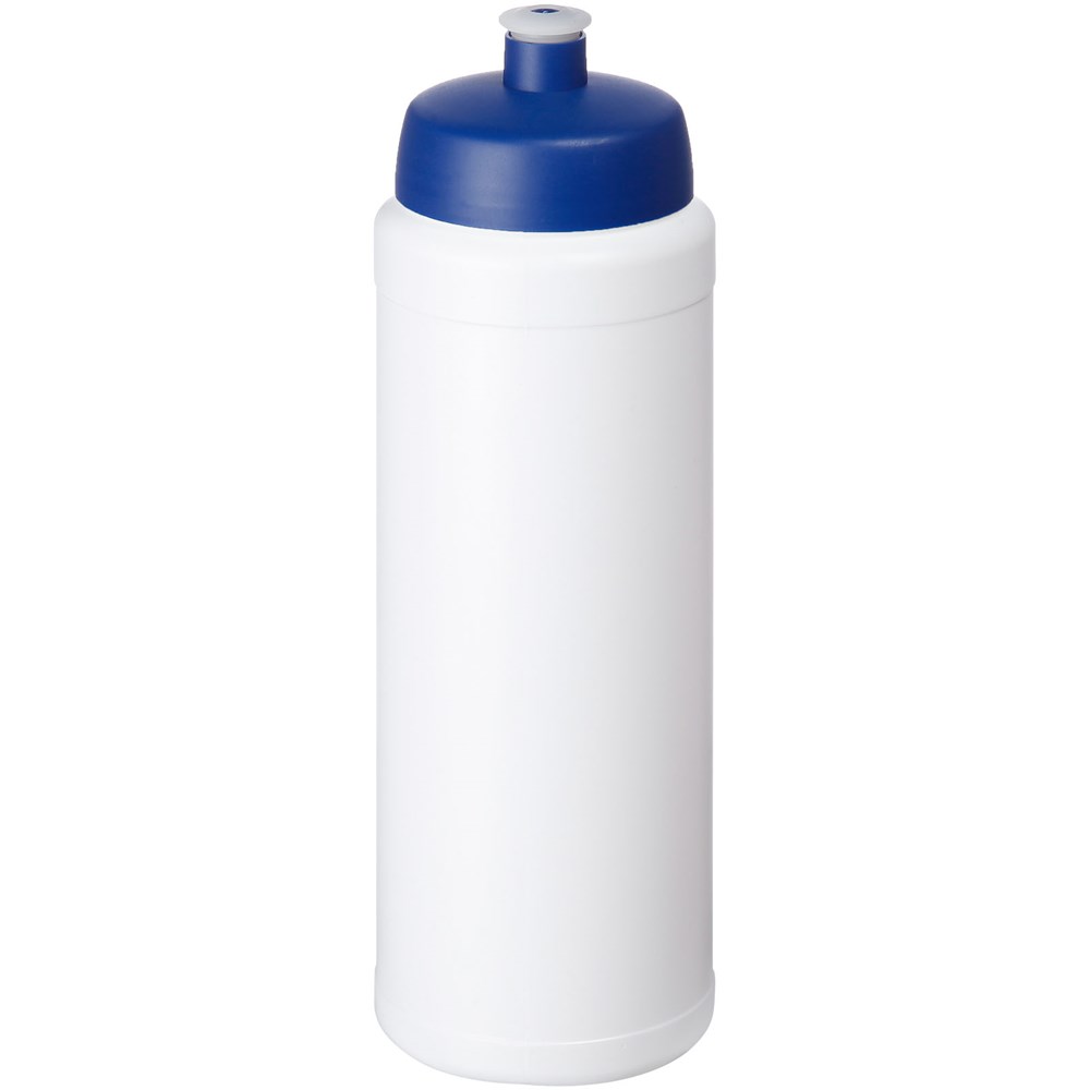Baseline® Plus 750 ml drinkfles met sportdeksel - Wit, Blauw