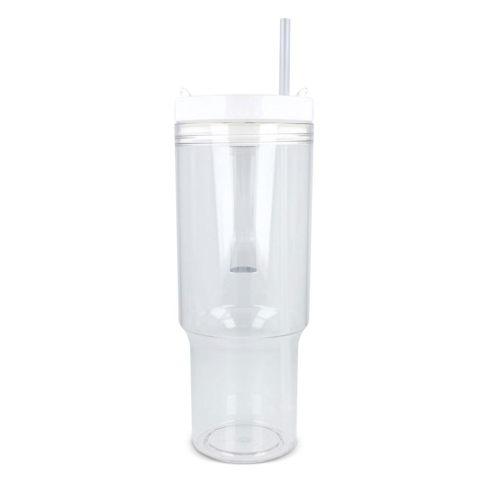 Miami beker met handvat Transparant 1.2 L R-PET